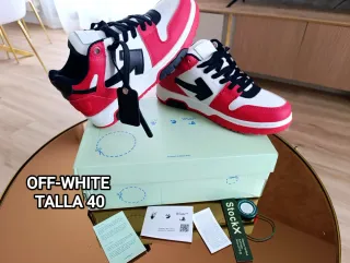 Zapatillas Off-White Out of Office Talla 40 Rojas