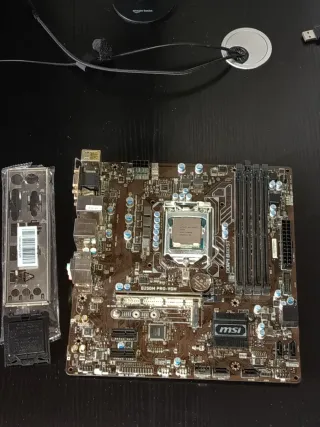 MSI B250M PRO-VDH + Intel Pentium G4560