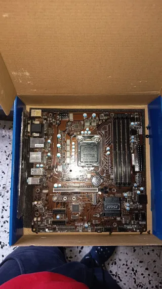 MSI B250M PRO-VDH + Intel Pentium G4560