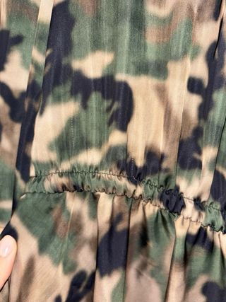 Vestito Vicolo fantasia mimetica taglia unica