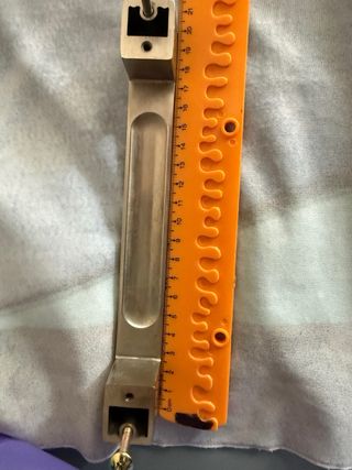 16 Tiradores Acero Inoxidable Cuadrados largo 20cm