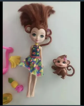 Muñecas Enchantimals con accesorios