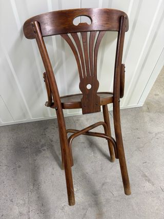 Silla antigua madera estilo Thonet