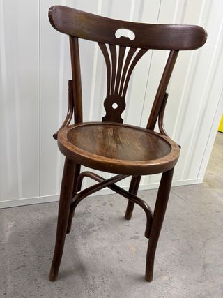 Silla antigua madera estilo Thonet