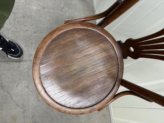 Silla antigua madera estilo Thonet