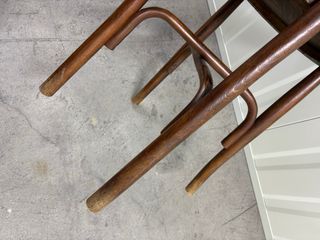 Silla antigua madera estilo Thonet