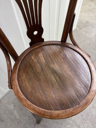 Silla antigua madera estilo Thonet