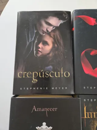 Saga libros crepúsculo