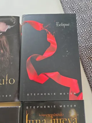 Saga libros crepúsculo