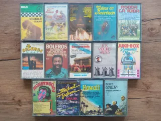 LOTE DE 84 CASSETTES VARIADOS_30€