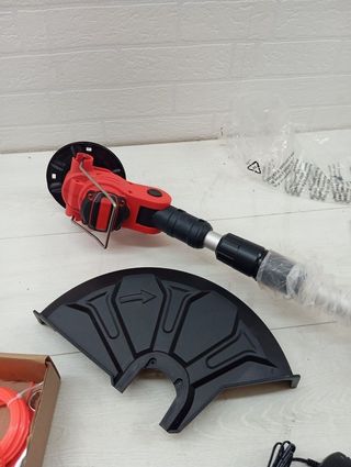 Desbrozadora eléctrica cortacésped con dos Bateria