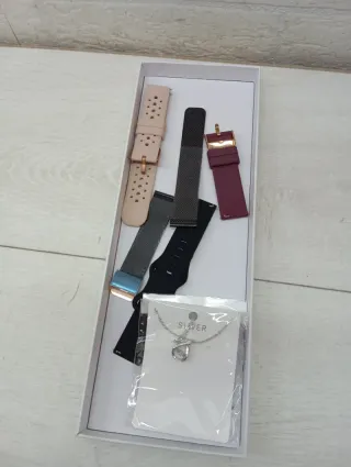 Reloj Smartwatch Rose Gold y Plata