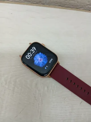 Reloj Smartwatch Rose Gold y Plata