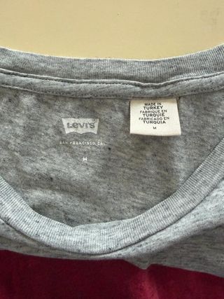 Camiseta Levi's Gris Talla M