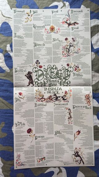 Vinilo La Espalda del Sol Diego 900