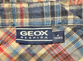 Camicia Flanella Bambino Geox Quadri