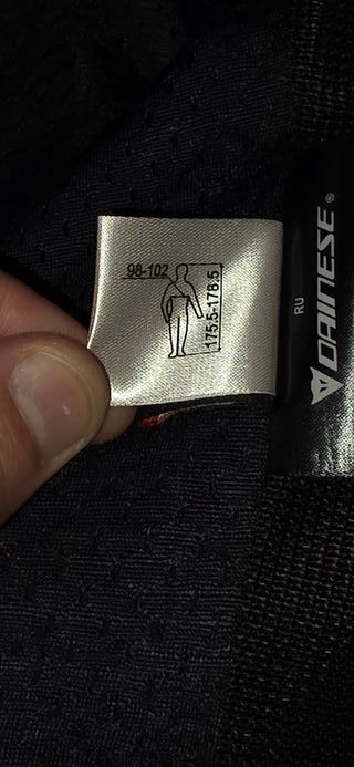 Chaqueta Moto Dainese Negra