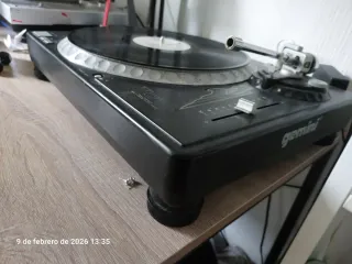 Tocadiscos Gemini Negro