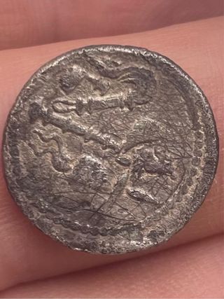 Moneda Antigua Julio César Plata