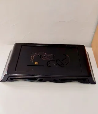 Mesita Oriental de té con cajón