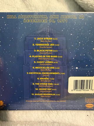 Grateful Dead Dave's Picks 26 CD Sigillato