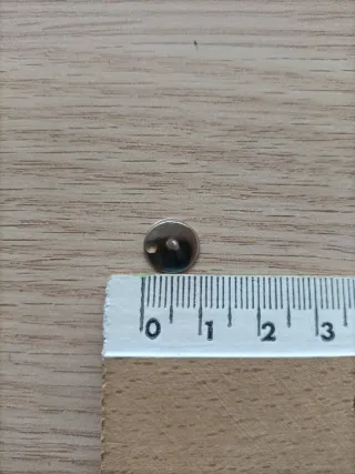 Ganchos para pendientes plateados