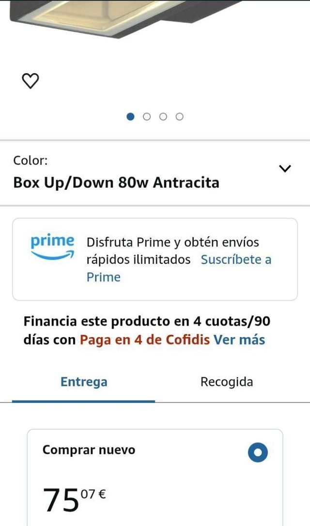 Lampara de jardín 80w SLV