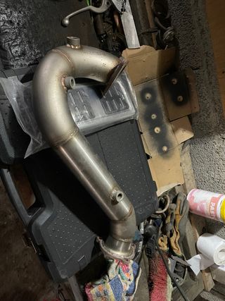 Downpipe para audi a5 2.7 o 3.0 sin uso ninguno
