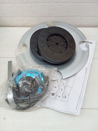 Barbacoa de carbón 46 x 89 cm AKTIVE