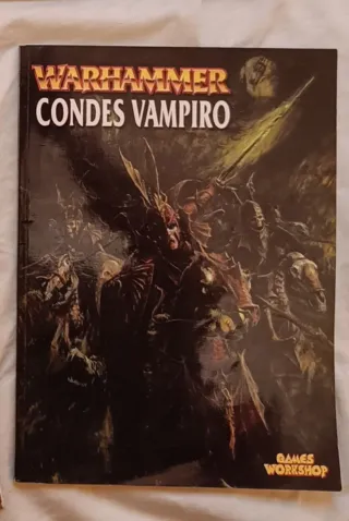 Codex Warhammer Conde Vampiros.