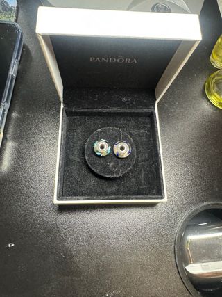 2x Pandora Murano Glass Charms