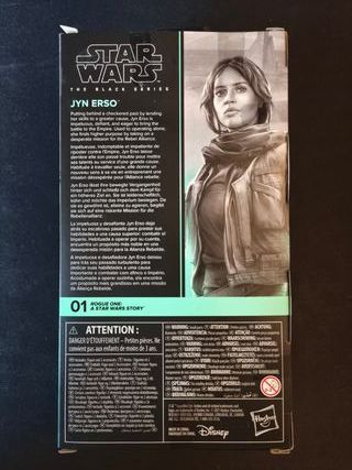Jyn Erso, Star Wars, The Black Series.