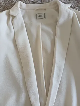 Americana oversize blanco roto Pimkie