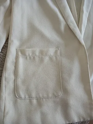 Americana oversize blanco roto Pimkie