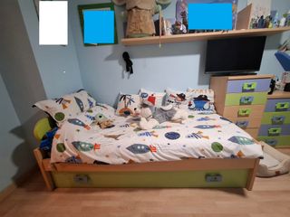Dormitorio juvenil completo