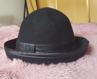 Sombrero bombín negro