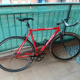 Bicicleta fixie FRUGERI Roja