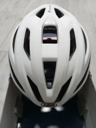 Casco de bici ABUS Stormchaser blanco talla L