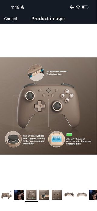 8Bitdo Ultimate 2C Mando Inalámbrico para PC con W