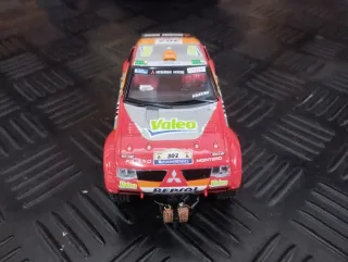 Coche scalextric Mitsubishi montero off road