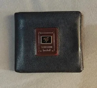 Portafoglio Piero Guidi Uomo Pelle Nero Marrone