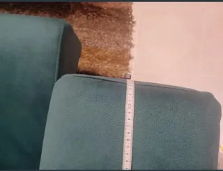 Sofá 2 Plazas Terciopelo Teal