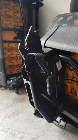 Asientos traseros furgoneta.