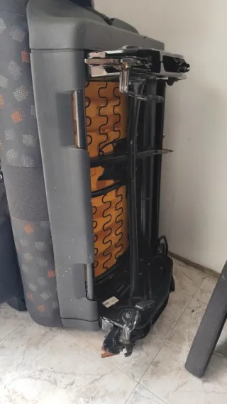 Asientos traseros furgoneta.