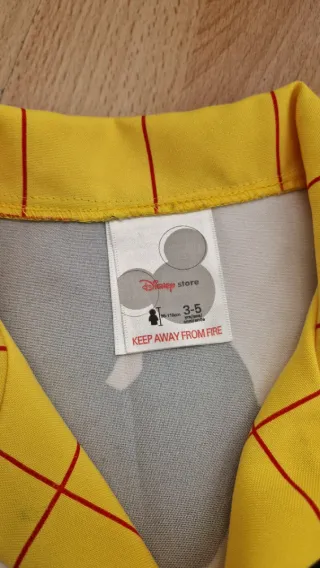 Disfraz Woody Toy Story 3 a 5 años 96cn a 110cn