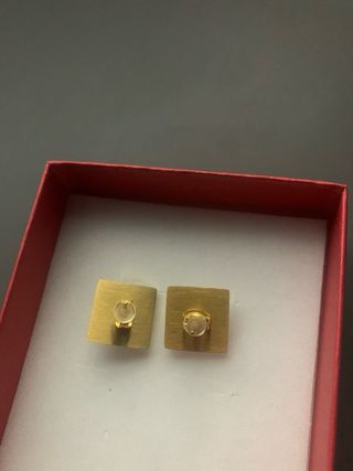 Pendientes Versace Dorados