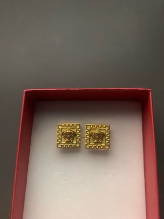 Pendientes Versace Dorados