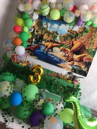 Ofrezco servicio de decoración infantil y comida