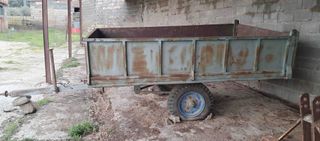 Remolque volquete 1 eje 4.000 Kilos.
