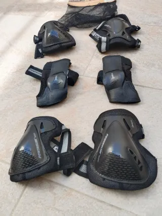 Patines de 4 ruedas blancos